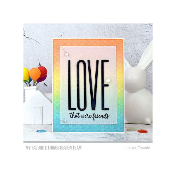 My Favorite Things Clear Stamps 4" x 8" - How to Say I Love You*
