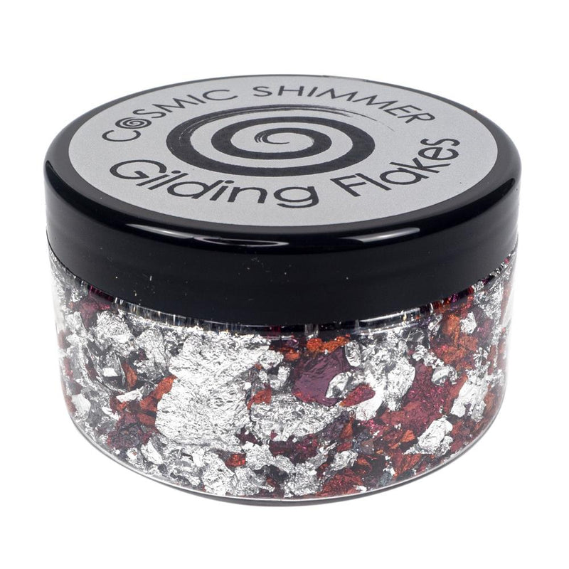 Cosmic Shimmer Gilding Flakes 100ml - Raspberry Kiss