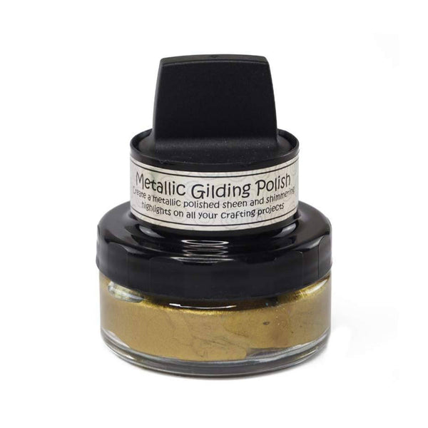 Cosmic Shimmer Metallic Gilding Polish 50ml - Tarnished Gold^