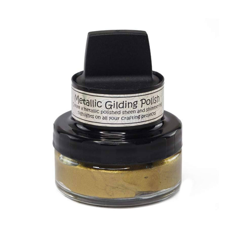 Cosmic Shimmer Metallic Gilding Polish 50ml - Tarnished Gold^