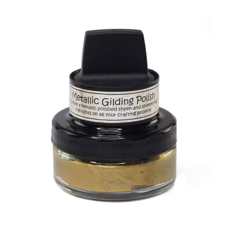 Cosmic Shimmer Metallic Gilding Polish 50ml - Tarnished Gold