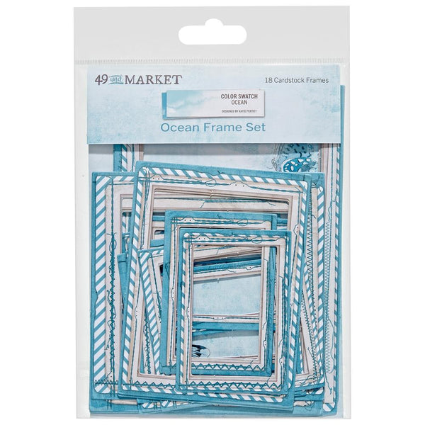 49 And Market Colour Swatch: Ocean Frame Set