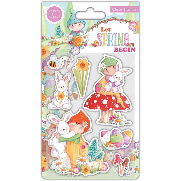 Craft Consortium Clear Stamps - Let Spring Begin - Bunny*