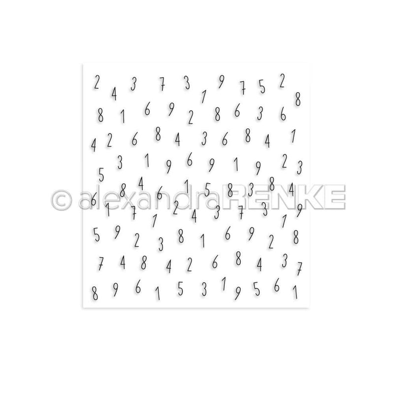 Alexandra Renke School Clear Stamps - Numbers Mix