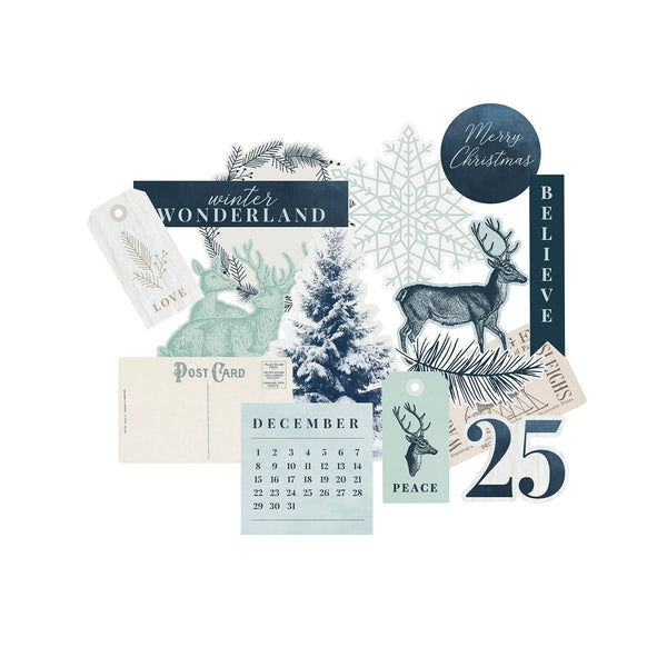 Kaisercraft Collectables Cardstock Die-Cuts - White Christmas
