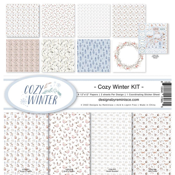 Reminisce Collection Kit 12"x12" - Cozy Winter*