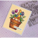 Woodware Clear Stamps 4"X6" Singles Flower Pot Gnome*