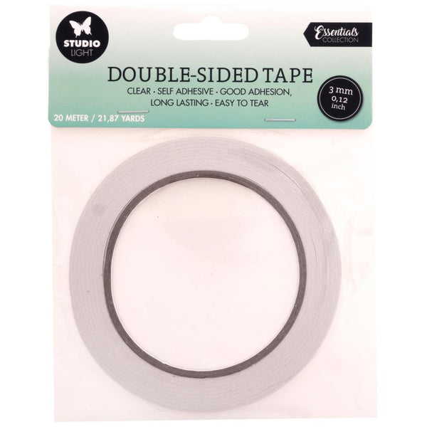 Studio Light Double-Sided Adhesive Tape 3mm x 20m Nr. 01