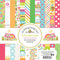 Doodlebug double-sided paper pad 6"X6" 24-pack - Over The Rainbow