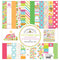 Doodlebug double-sided paper pack 12"X12" 12-pack  - Over The Rainbow