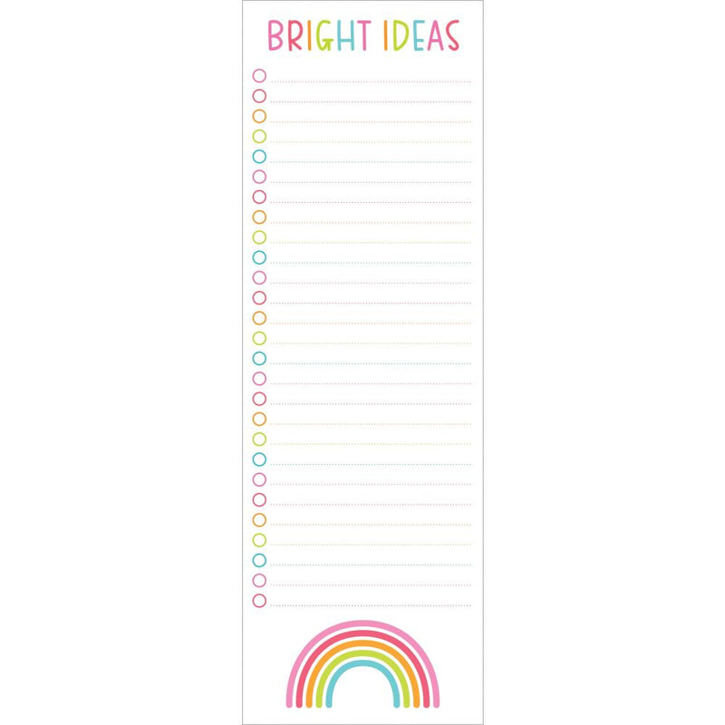 Doodlebug notepad 3"X9" (75-sheets) - Bright Ideas*
