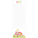 Doodlebug Notepad 3"X9" (75-sheets) - Gnome Sweet Gnome