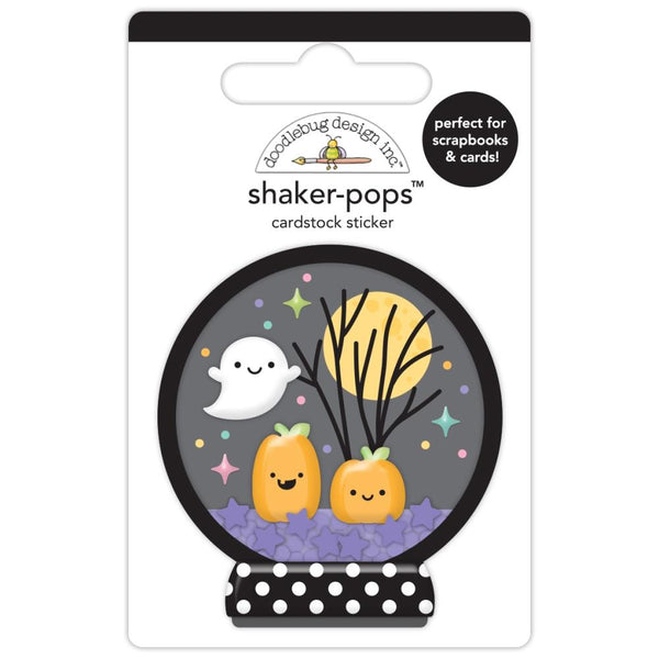 Doodlebug Shaker-Pops 3D Stickers Sweet & Spooky - Halloween Night