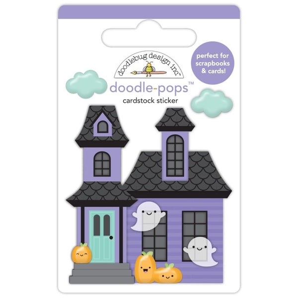Doodlebug Doodle-Pops 3D Stickers Sweet & Spooky - Haunted Manor