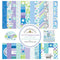 Doodlebug Double-Sided Paper Pack 12"X12" 12/Pkg Snow Much Fun