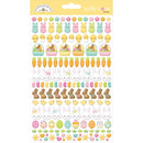 Doodlebug Puffy Stickers Icons, Bunny Hop