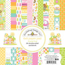 Doodlebug Double-Sided Paper Pad 6"X6" Bunny Hop