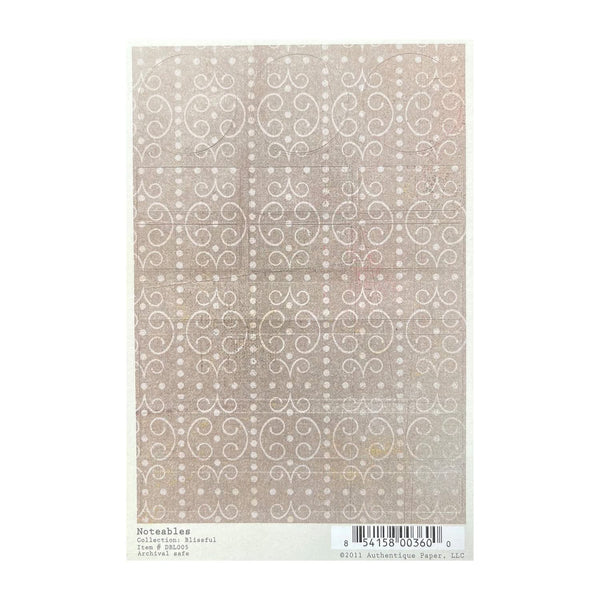 Authentique Two-Sided 4''x6'' Noteables - Blissful*