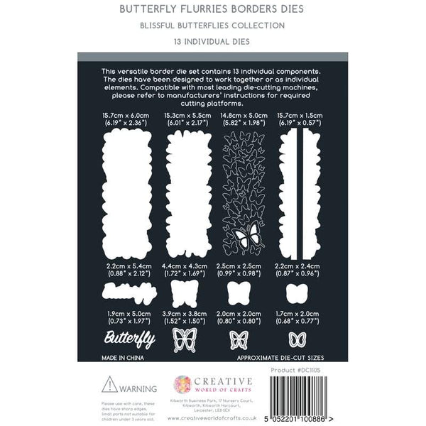 The Paper Boutique Border Die - Butterfly*