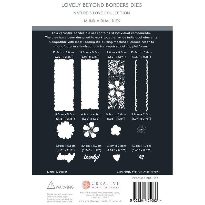 The Paper Boutique Border Die - Lovely*