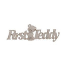 Fabscraps Chipboard Die-cuts - First Teddy*