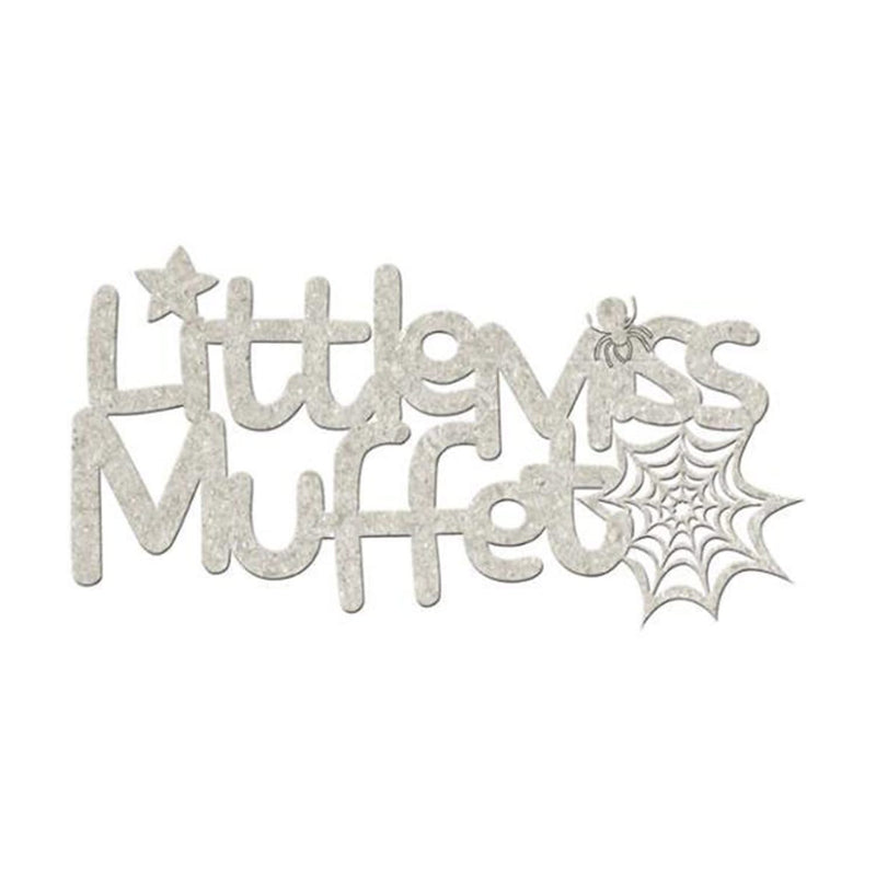 Fabscraps Chipboard Die-cuts - Little Miss Muffet*