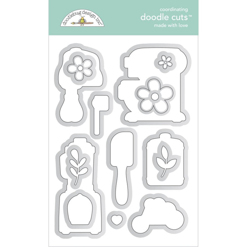 Doodlebug Doodle Cuts Dies - Made With Love*