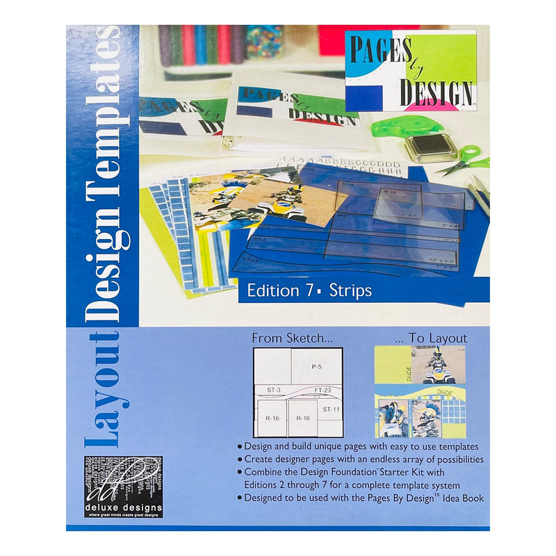 Deluxe Designs - Pages By Design Template System Edition 7 Strips*