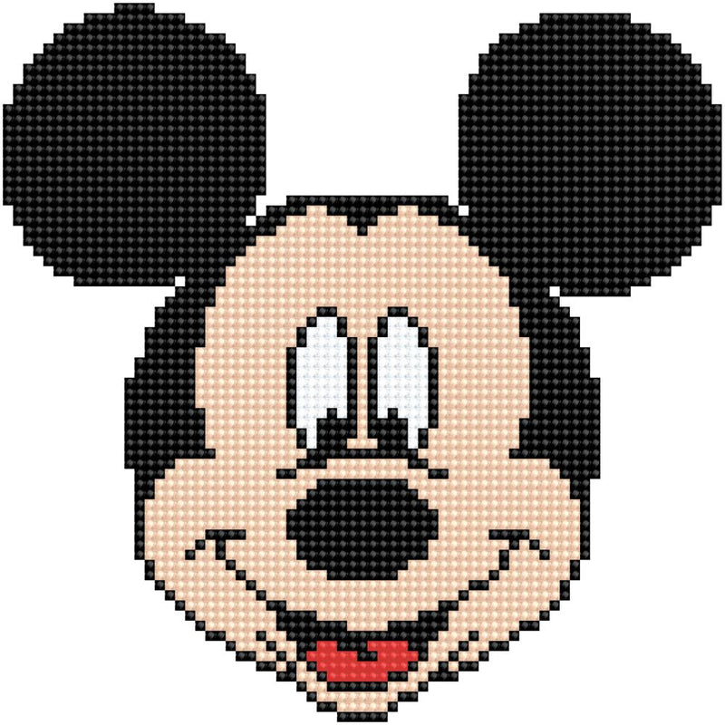 Diamond Dotz Diamond Embroidery Facet Art Kit 8.6"X8.6" - Mickey Head*