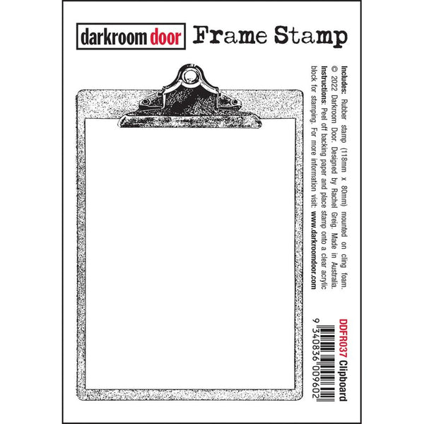 Darkroom Door Frame stamp - Clipboard