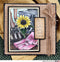 Darkroom Door Photo Cling Stamp 4.6"X3.2" - Planted Sunflower