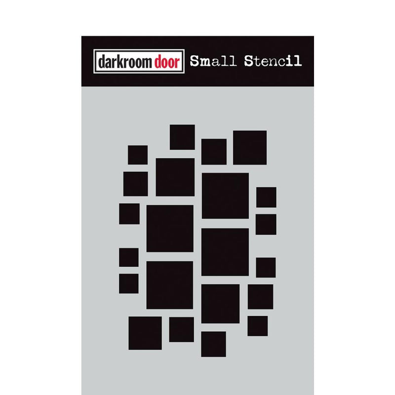 Darkroom Door Stencil 4.6"X3" - Arty Squares