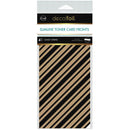 Deco Foil Kraft Toner Sheets 4"x 9" 4 pack - Candy Stripes