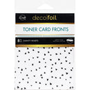 Deco Foil White Toner Sheets 4.25"X5.5" 8 pack - Dainty Hearts