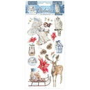 Stamperia Adhesive Chipboard 6"x 12" - Winter Tales*