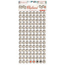 Stamperia Adhesive Chipboard 6"x 12" - Romantic Christmas*