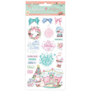 Stamperia Adhesive Chipboard 6"x 12" - Christmas Rose