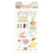 Stamperia Adhesive Chipboard 6"X12" - Elements, Day Dream Toys