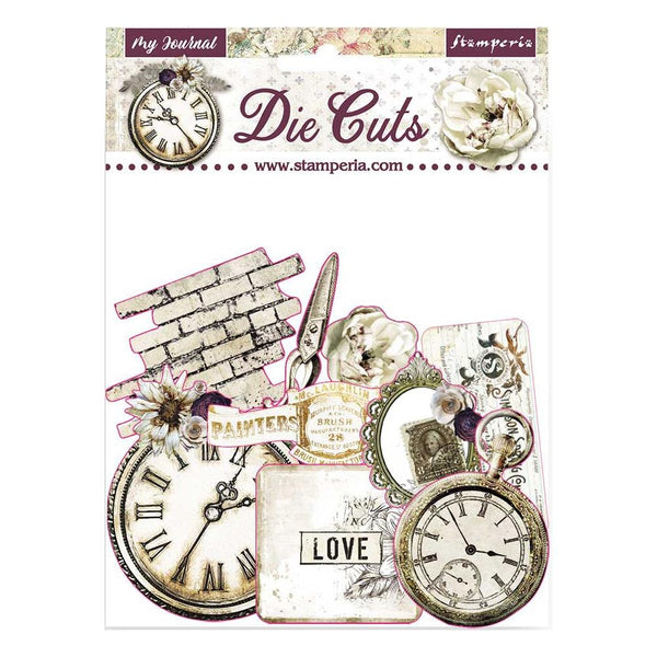 Stamperia Die-Cuts - Journal, Romantic