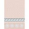 Stamperia Rice Paper Sheet A4 - Elephants On Pink Background