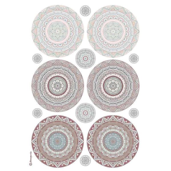 Stamperia Rice Paper Sheet A4 - Mandala*