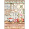 Stamperia Rice Paper Sheet A4 - Tiles, Casa Granada*