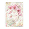 Stamperia Rice Paper Sheet A4 - Orchids & Cats - Pink Orchid