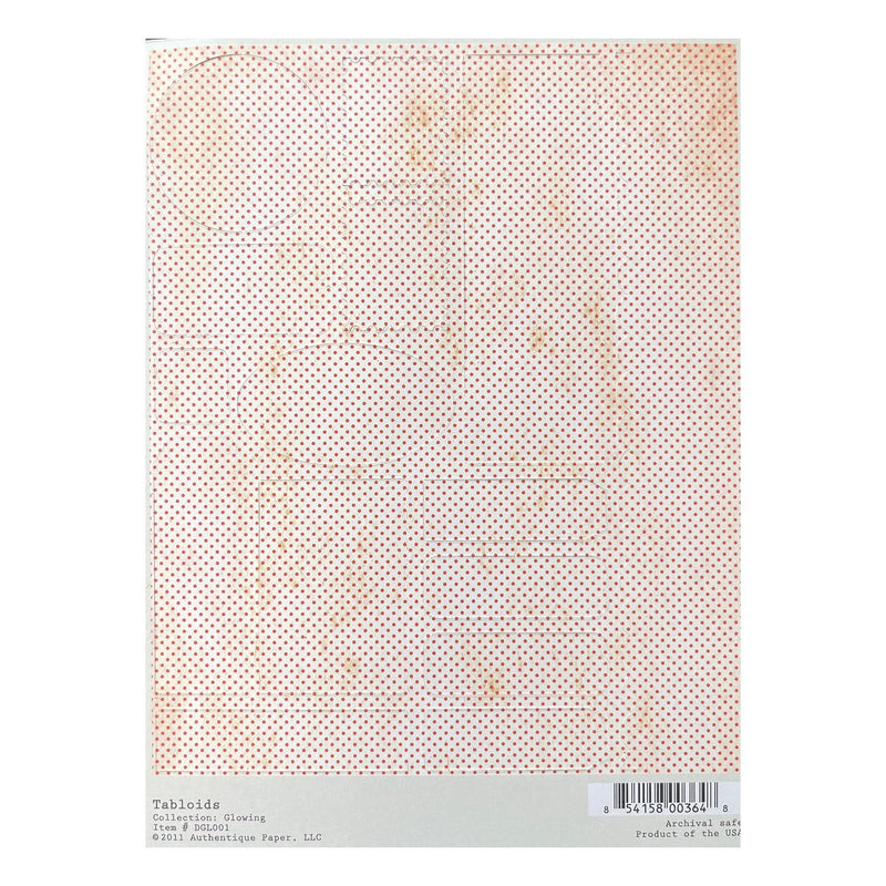 Authentique Two-Sided 6''x8'' Tabloids - Glowing*