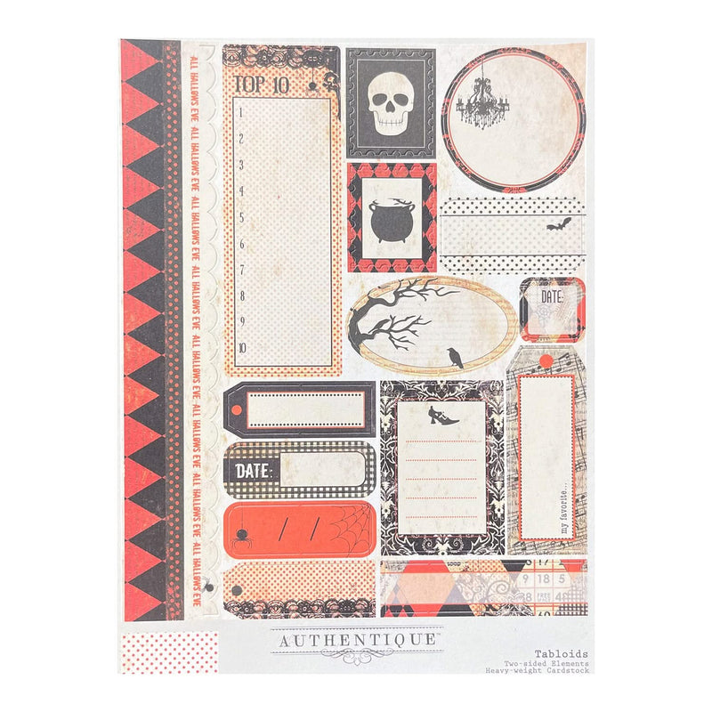 Authentique Two-Sided 6''x8'' Tabloids - Glowing*