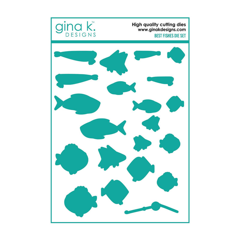 Gina K Designs Die Set - Best Fishes*