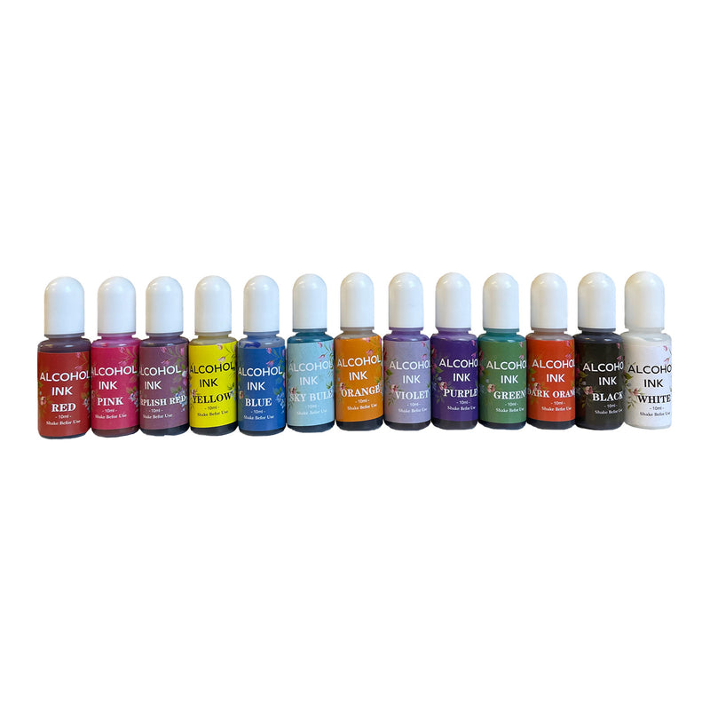 Poppy Crafts Alcohol Ink 10ml - 13 Pack