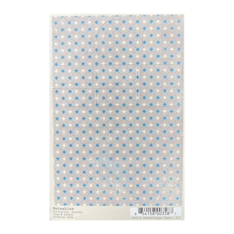 Authentique Two-Sided 4''x6'' Noteables - Journey*