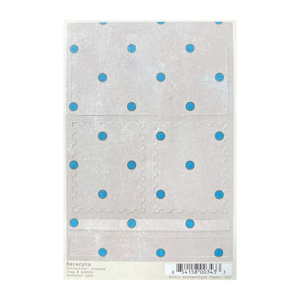 Authentique Two-Sided 4''x6'' Excerpts - Journey*