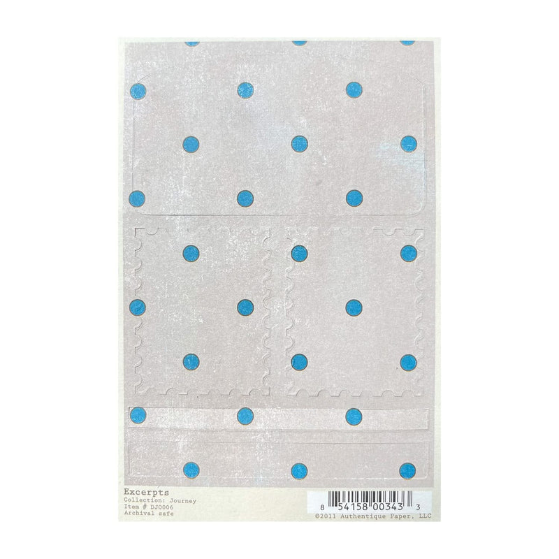 Authentique Two-Sided 4''x6'' Excerpts - Journey*